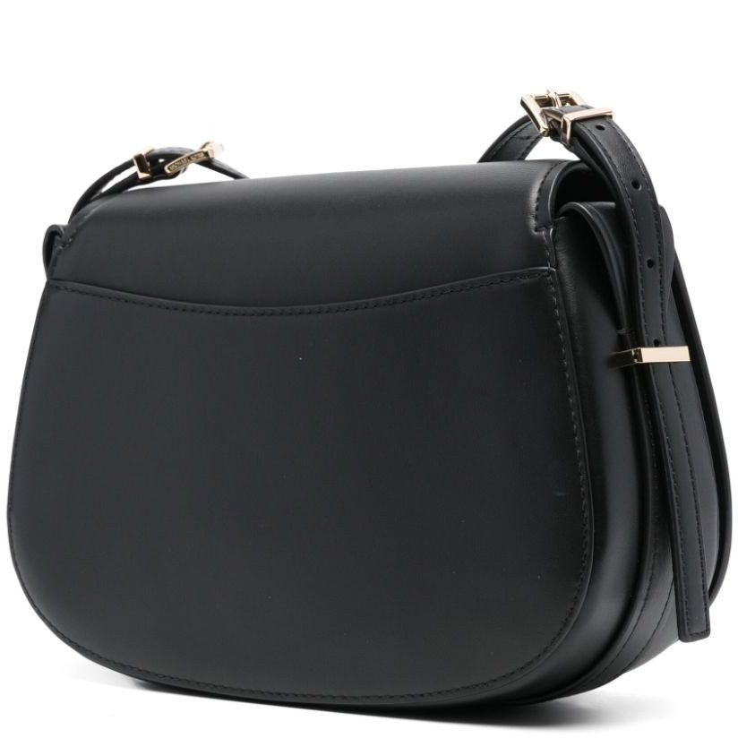 MICHAEL KORS Rankinė per petį moterims, Juoda, Md flap messenger 2