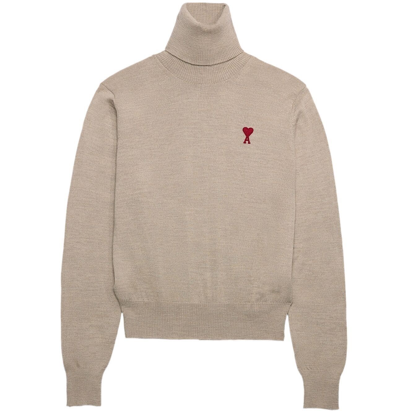 AMI PARIS Megztinis vyrams, Kūno, Adc turtleneck sweater 1