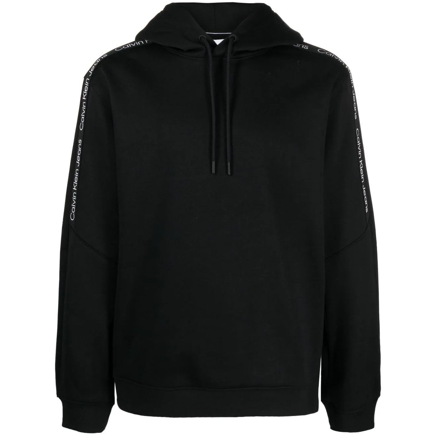 CALVIN KLEIN JEANS Džemperis vyrams, Juoda, Logo tape hoodie 1