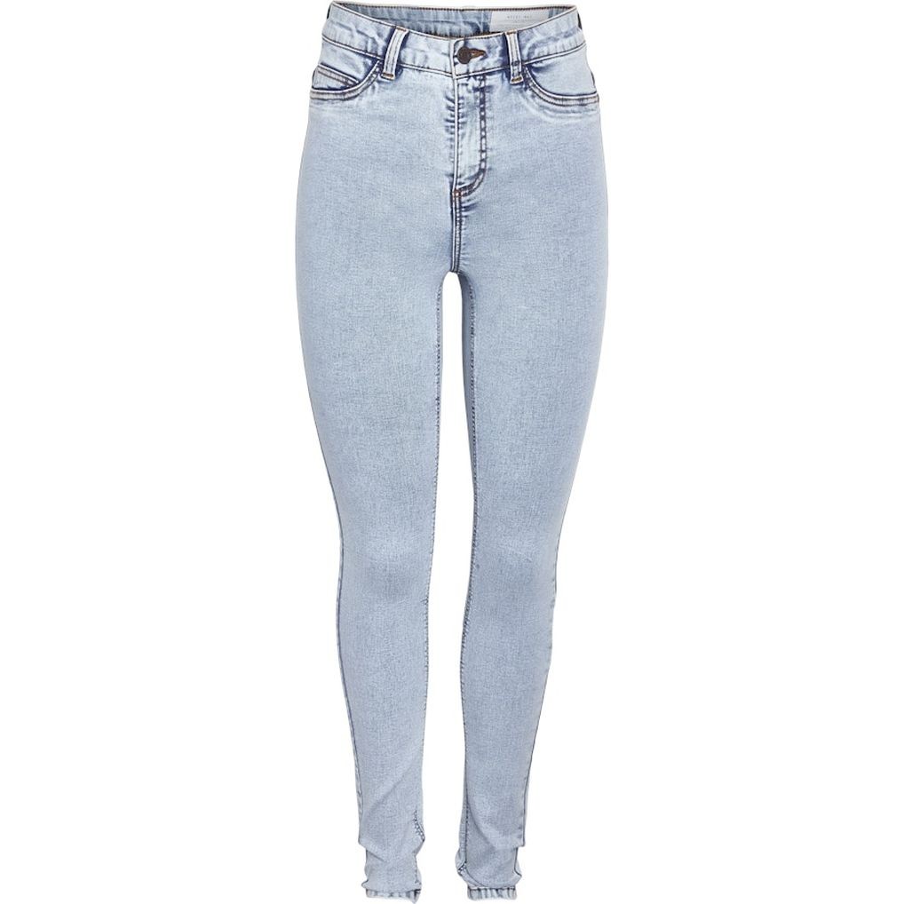 NOISY MAY Slim džinsai moterims, Mėlyna, Nmcallie slim 1