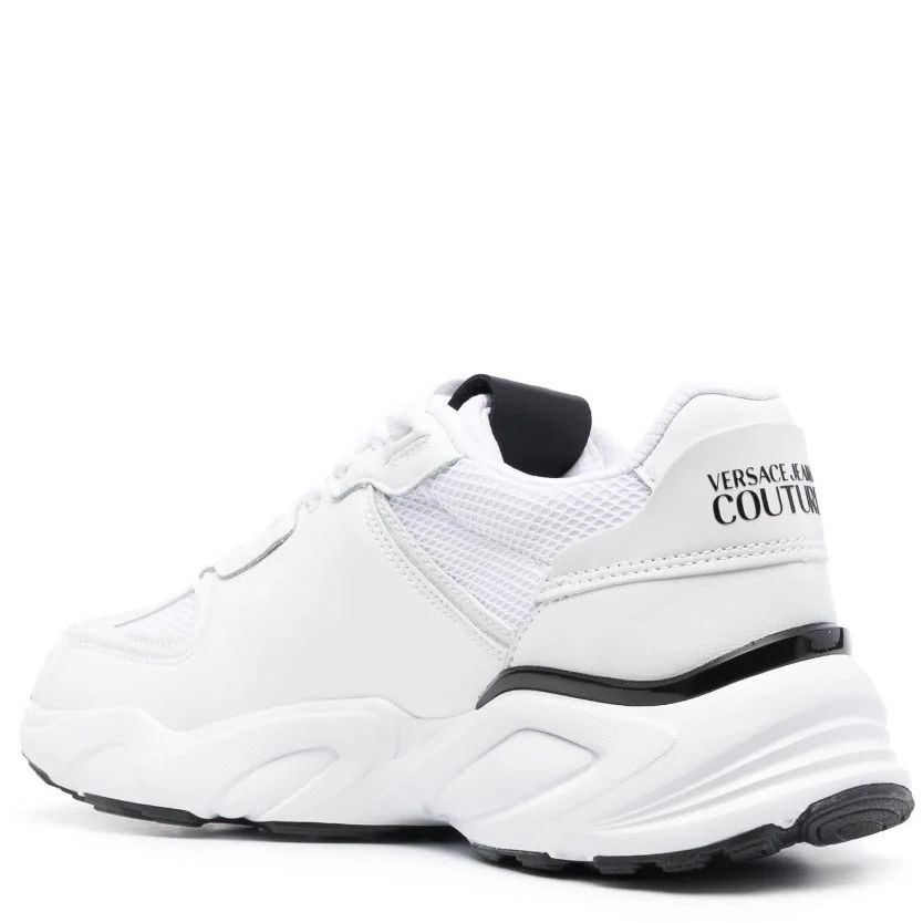 VERSACE JEANS CUTURE Laisvalaikio bateliai vyrams, Balta, Fondo wave shoes 3