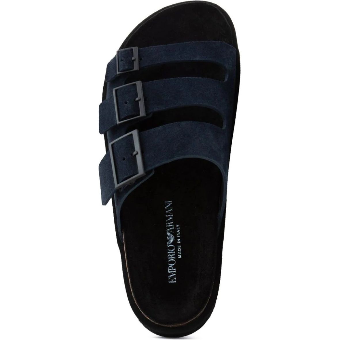 EMPORIO ARMANI Basutės vyrams, Mėlyna, Sandal 3