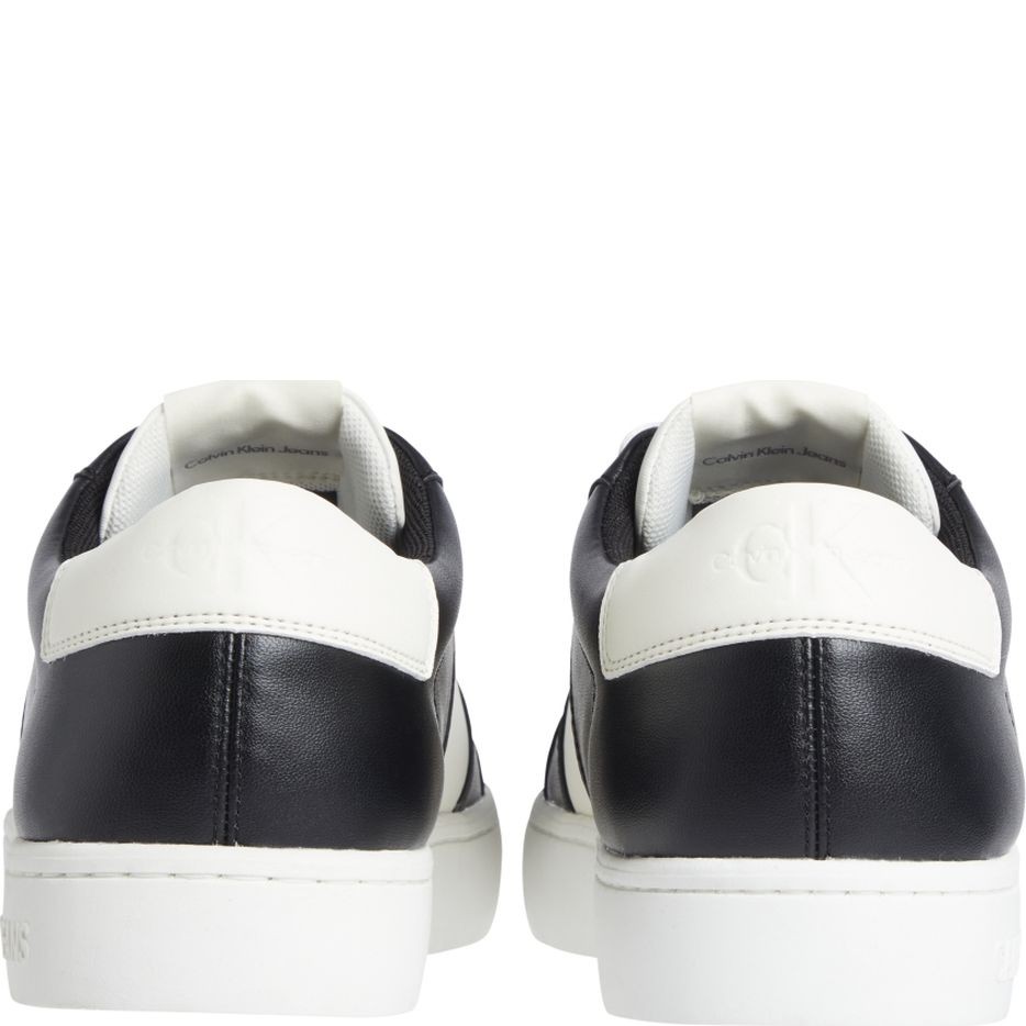 CALVIN KLEIN JEANS Sportiniai bateliai vyrams, Juoda, CLASSIC CUPSOLE R LTH-NY MONOG 5