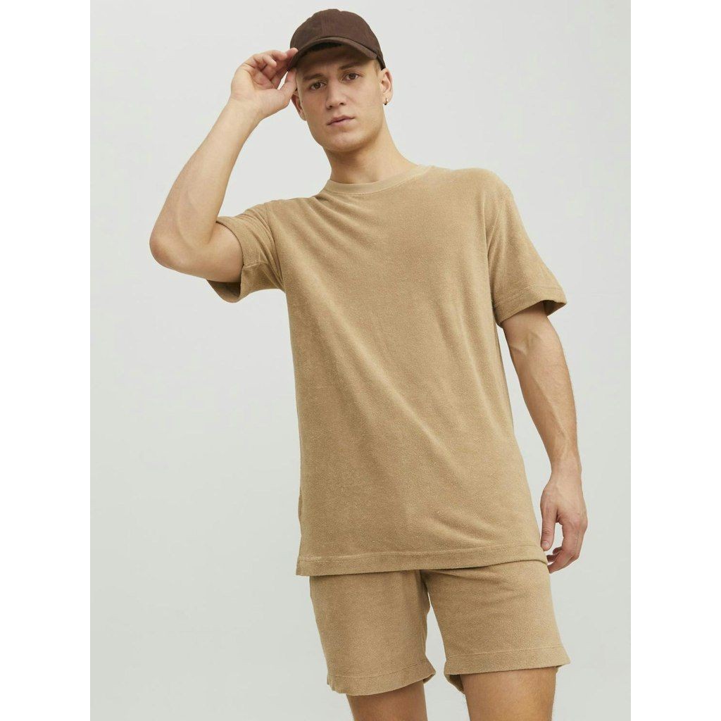 JACK & JONES Marškinėliai vyrams, Smėlio, JORTERRY TEE SS 2