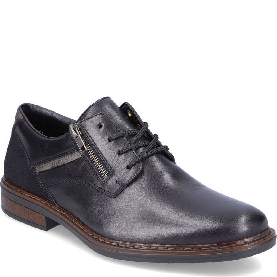 RIEKER Klasikiniai batai vyrams, Juoda, FORMAL 1