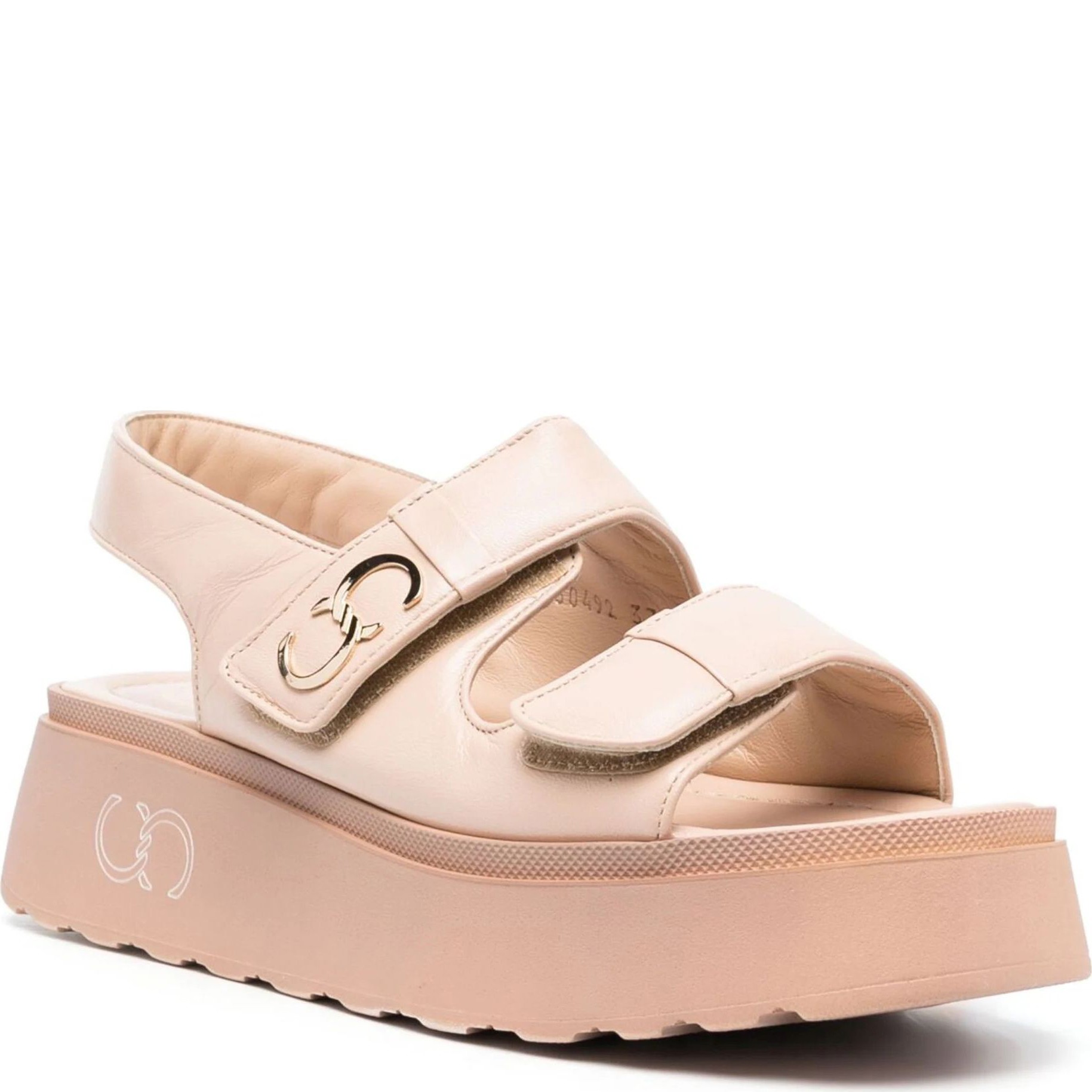 CESARE CASADEI Basutės moterims, Smėlio, Sandals 1