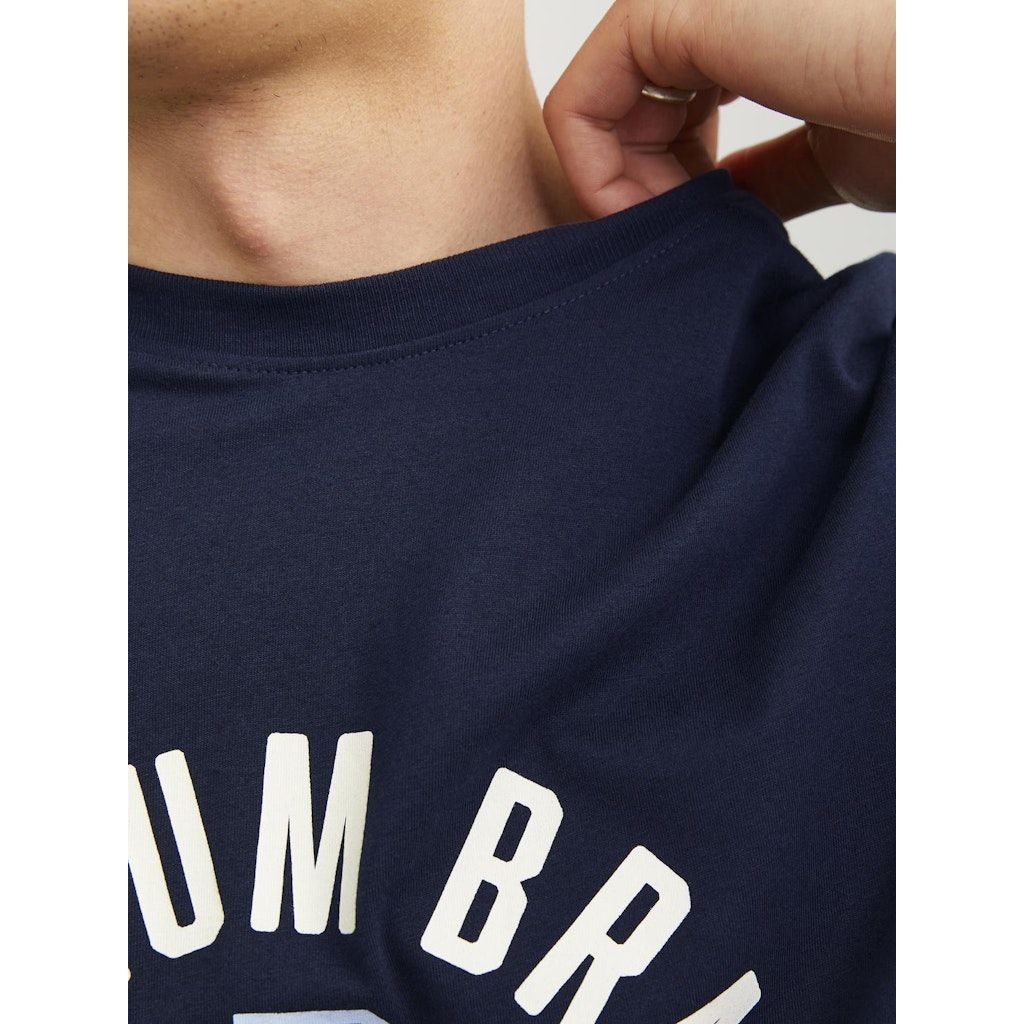 JACK & JONES Marškinėliai vyrams, Mėlyna, JPRSTAR TEE SS CREW 7