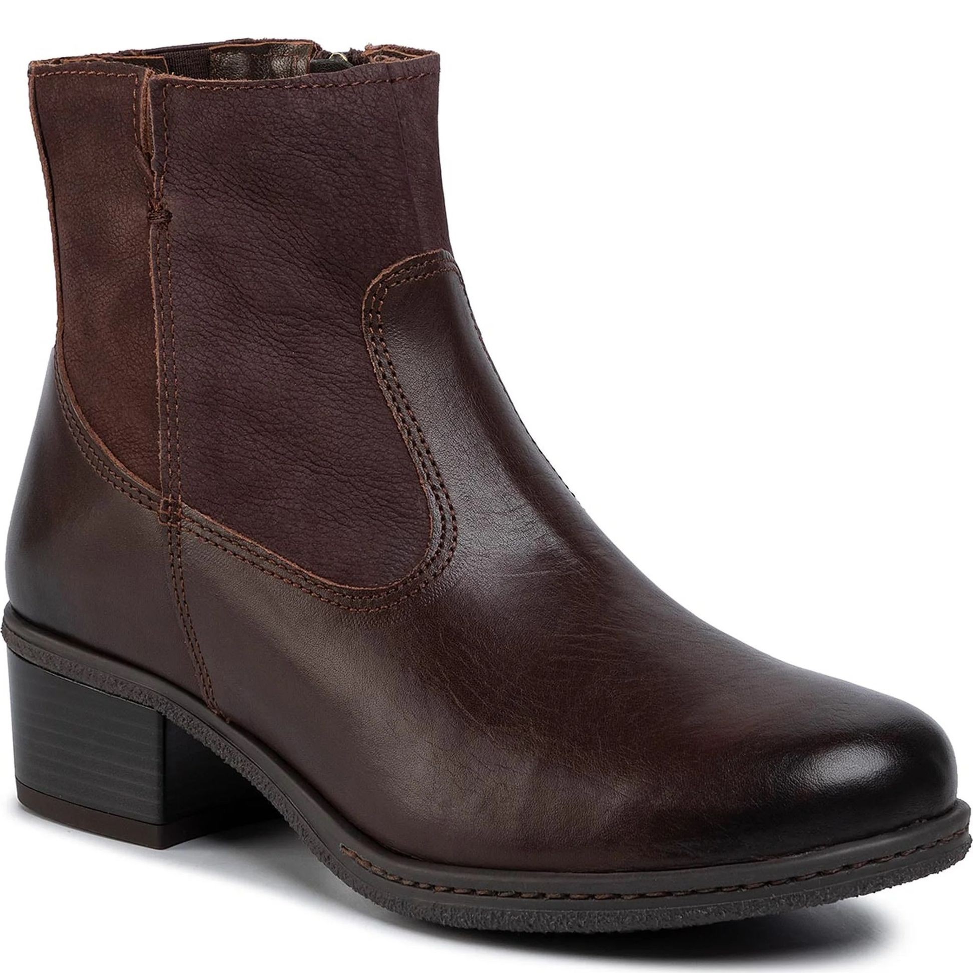 GO SOFT Aulinukai moterims, Ruda, BOOTIES 1