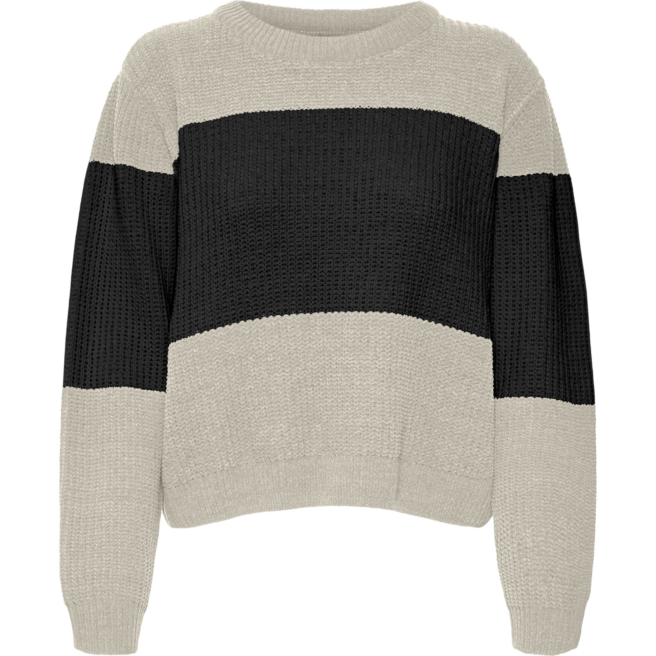 VERO MODA Megztinis moterims, Marga, Agate block o-neck pullover
