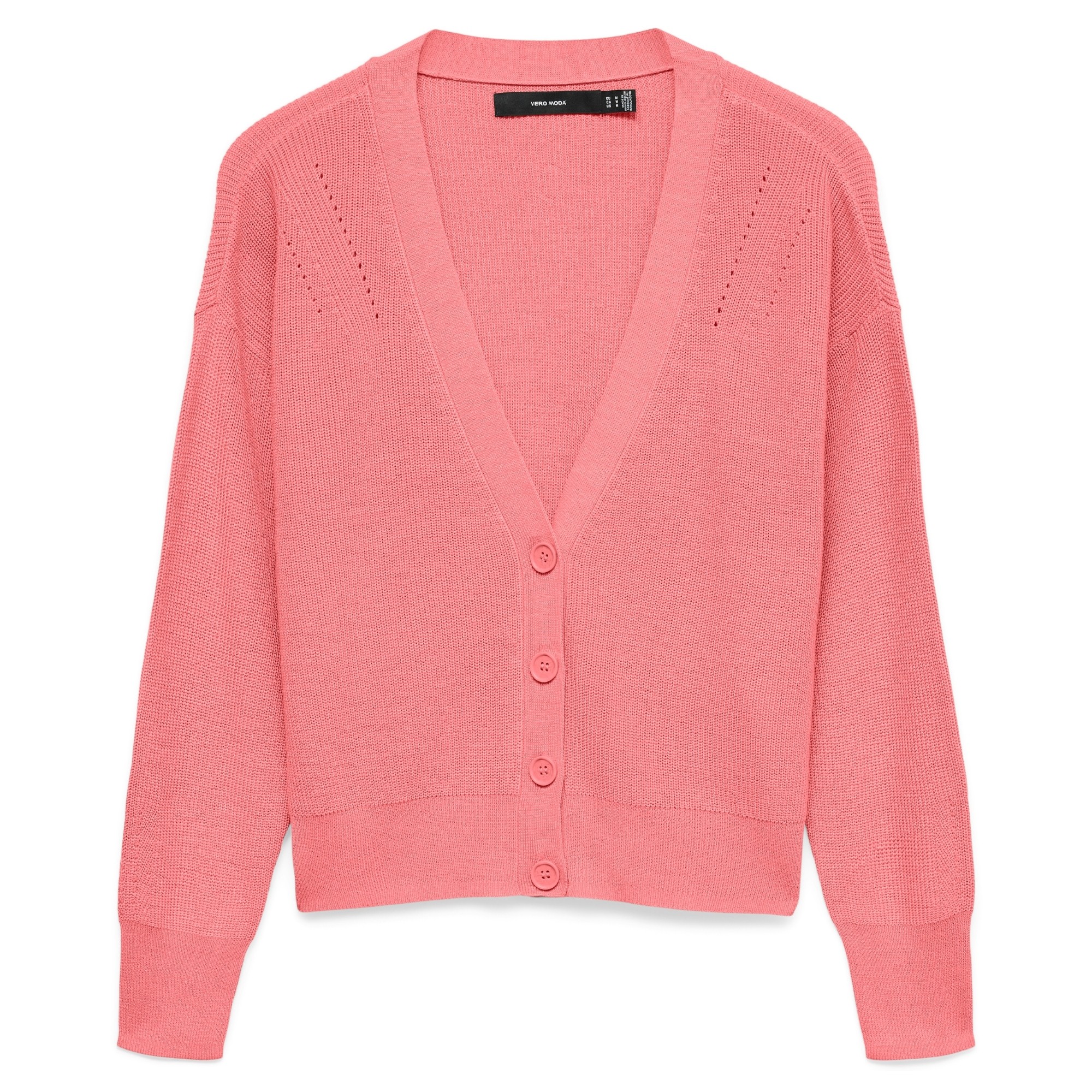 VERO MODA Kardiganas moterims, Rožinė, Newlex sun 1