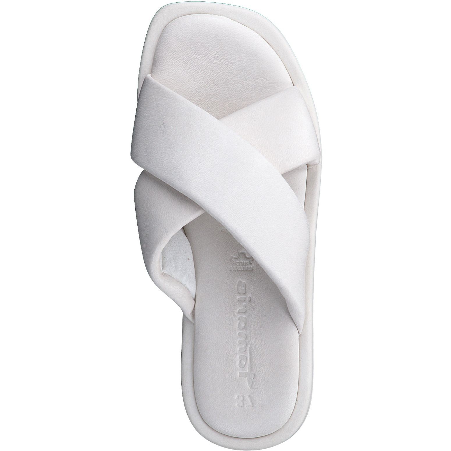 TAMARIS Šlepetės moterims, Balta, SLIPPERS 5