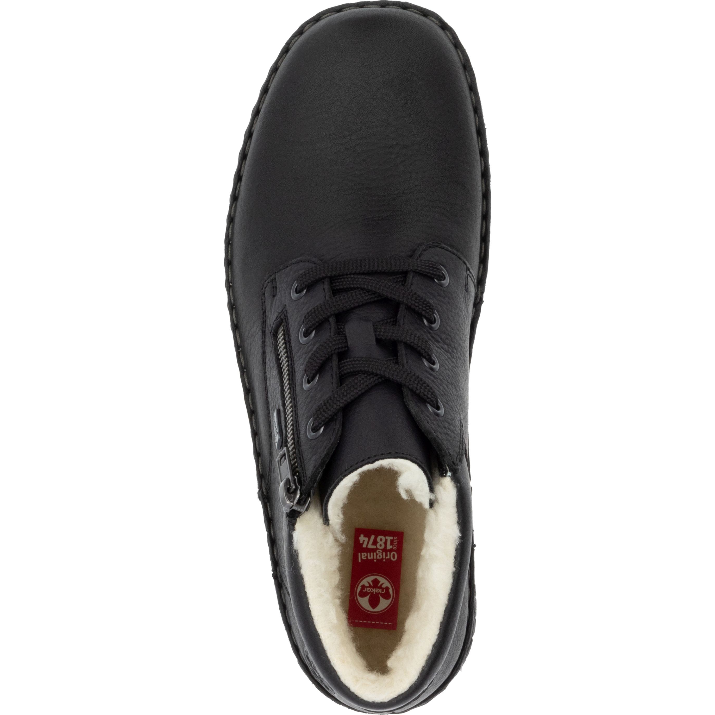 RIEKER Aulinukai vyrams, Juoda, Men's boots 7