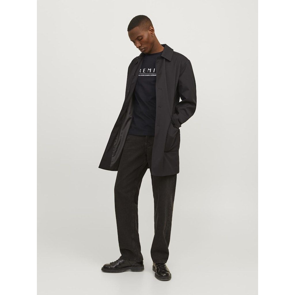 JACK & JONES Marškinėliai vyrams, Juoda, JPRSTAR TEE SS CREW 4