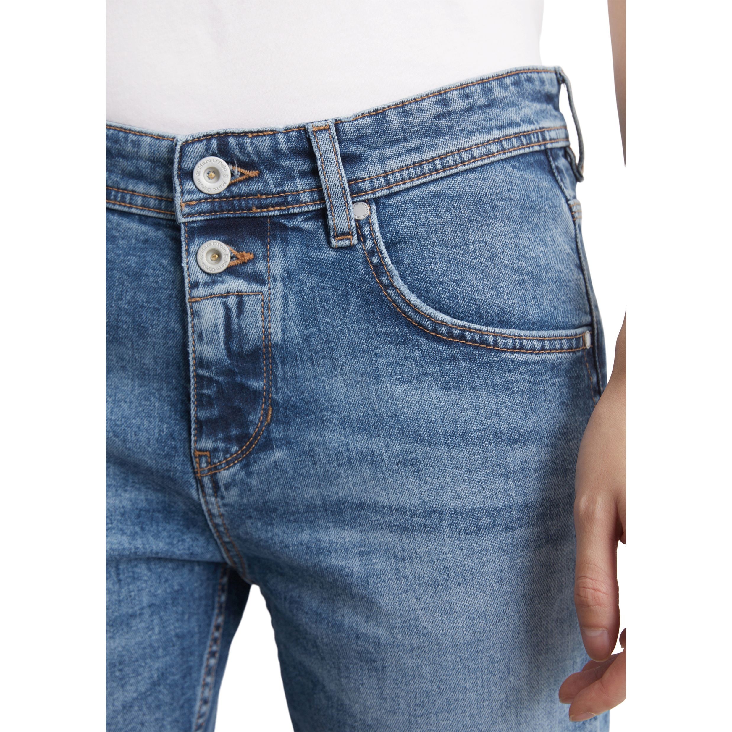 MARC O'POLO Tiesūs džinsai moterims, Mėlyna, Straight B01908412023 4