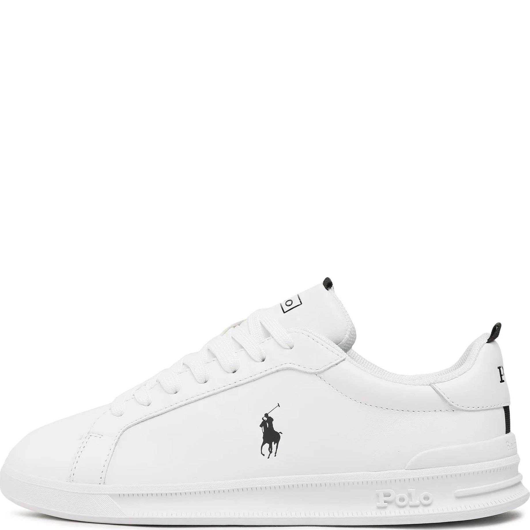 POLO RALPH LAUREN Laisvalaikio bateliai vyrams, Balta, Low top lace sneakers 3