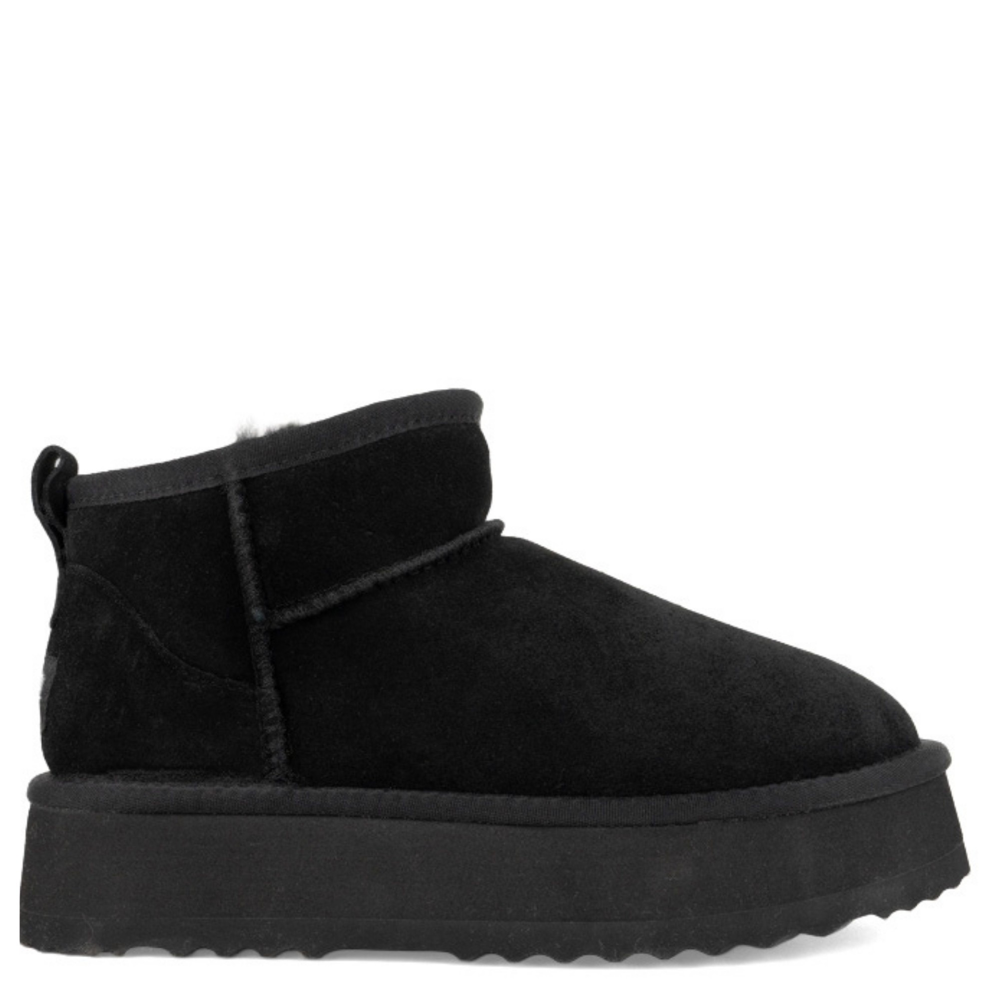 LA CONTE Pašiltinti aulinukai moterims, Juoda, warm boots 2