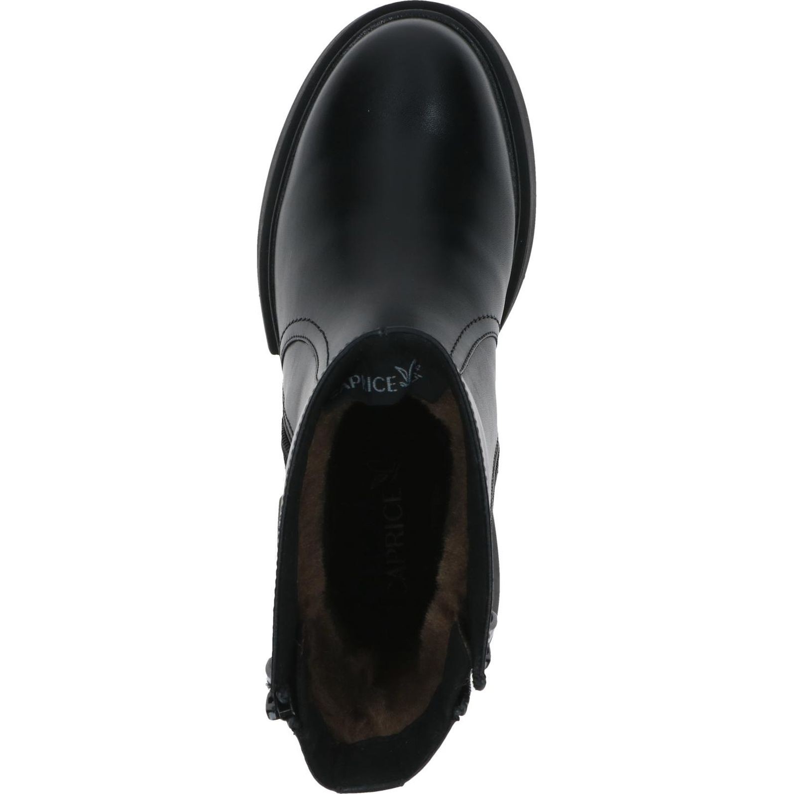 CAPRICE Aulinukai moterims, Juoda, Booties 5