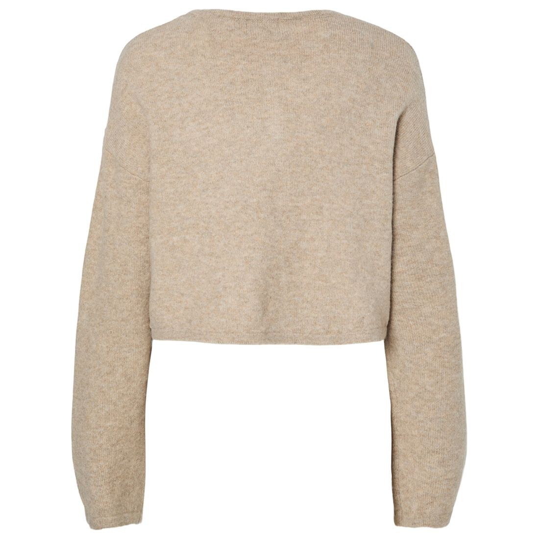 PIECES Kardiganas moterims, Smėlio, Marcello cardigan 2