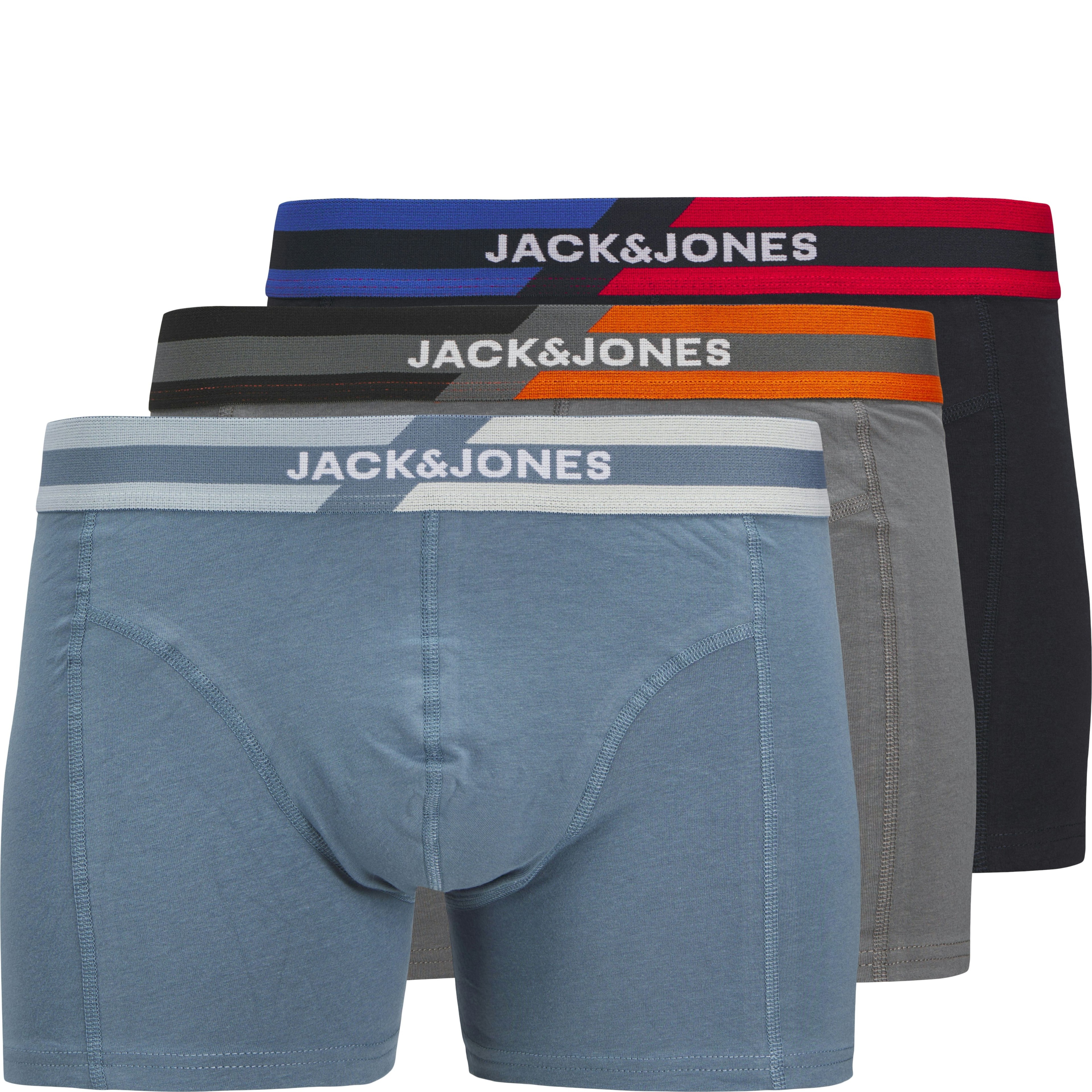 JACK & JONES Ilginti apatiniai vyrams, Marga, Steve solid trunks 1