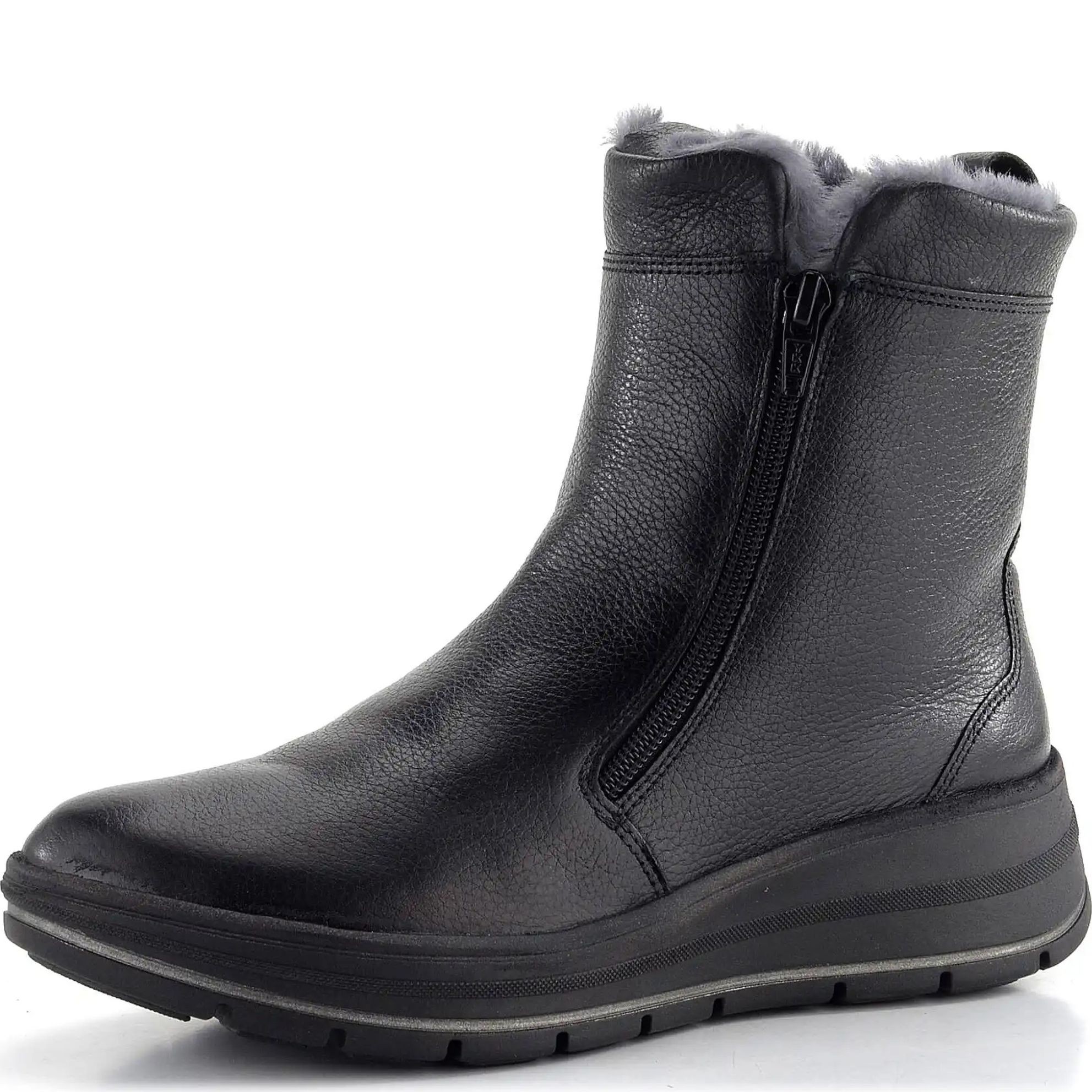 ARA Pašiltinti aulinukai moterims, Juoda, Calais keil booties 1