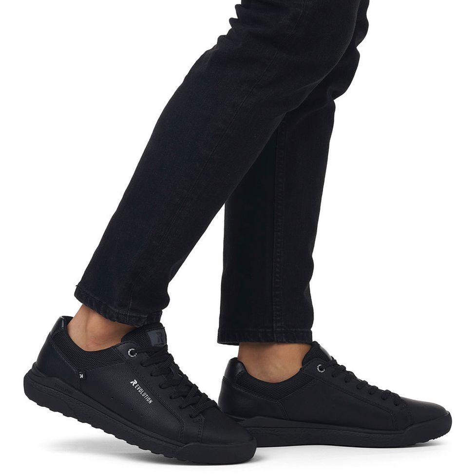 RIEKER Laisvalaikio bateliai vyrams, Juoda, LEISURE 2