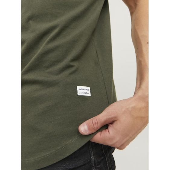 JACK & JONES Marškinėliai vyrams, Žalia, JJENOA TEE SS CREW NEC 4