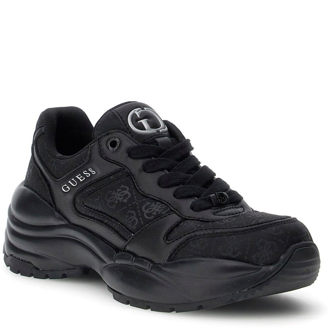 GUESS Laisvalaikio bateliai moterims, Juoda, Samnie leisure 2