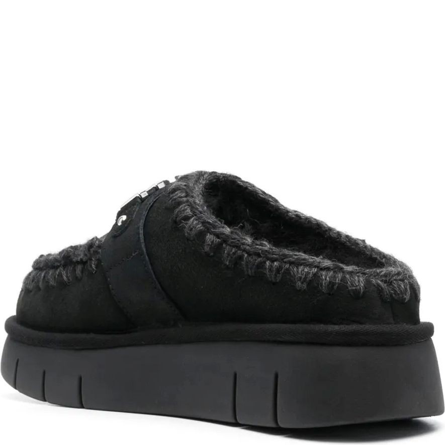 MOU Klumpės moterims, Juoda, Bounce clog metal log 3