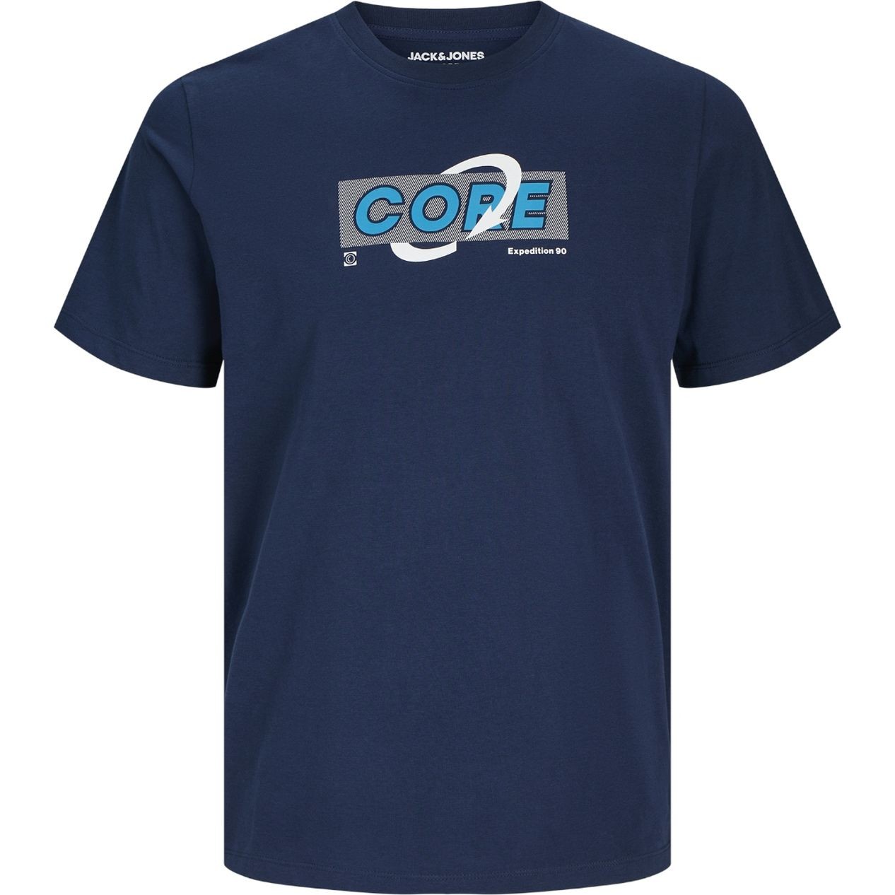 JACK & JONES Marškinėliai vyrams, Mėlyna, JCOSTAR TEE SS CREW