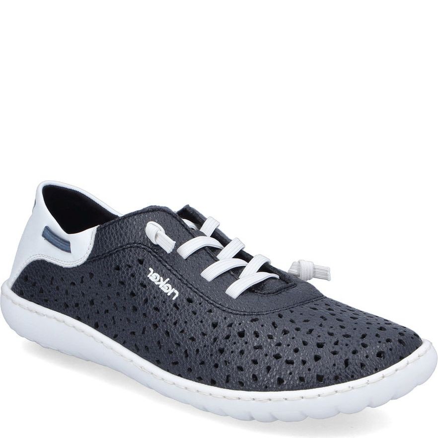 RIEKER Laisvalaikio bateliai moterims, Mėlyna, Slipper 1