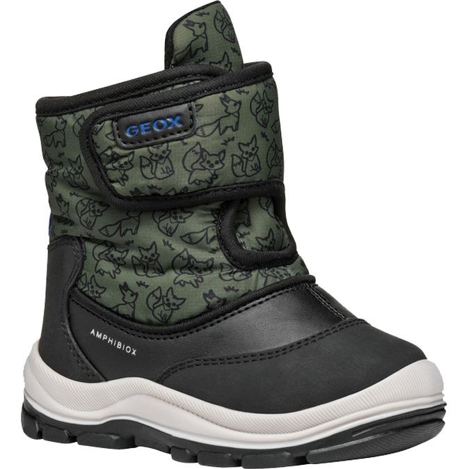 GEOX Aulinukai berniukams, Žalia, Flanfil booties 1