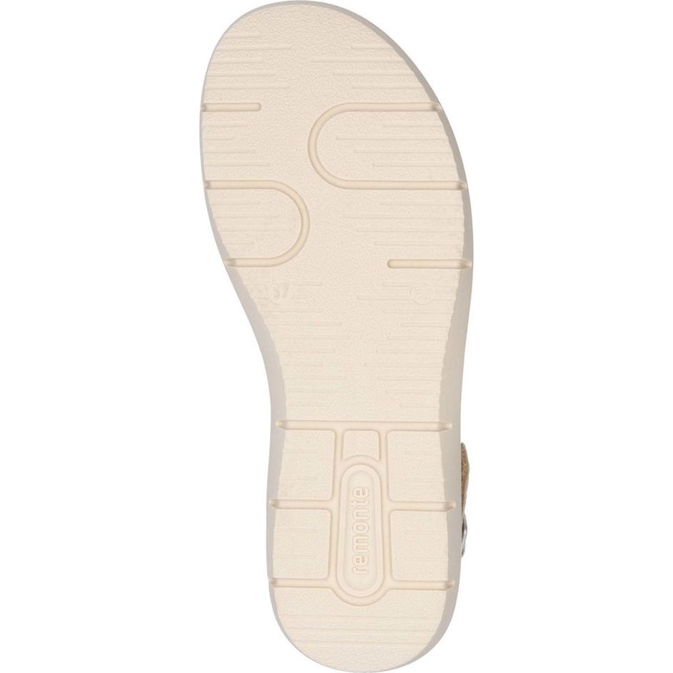 REMONTE Basutės moterims, Smėlio, Sandals 8