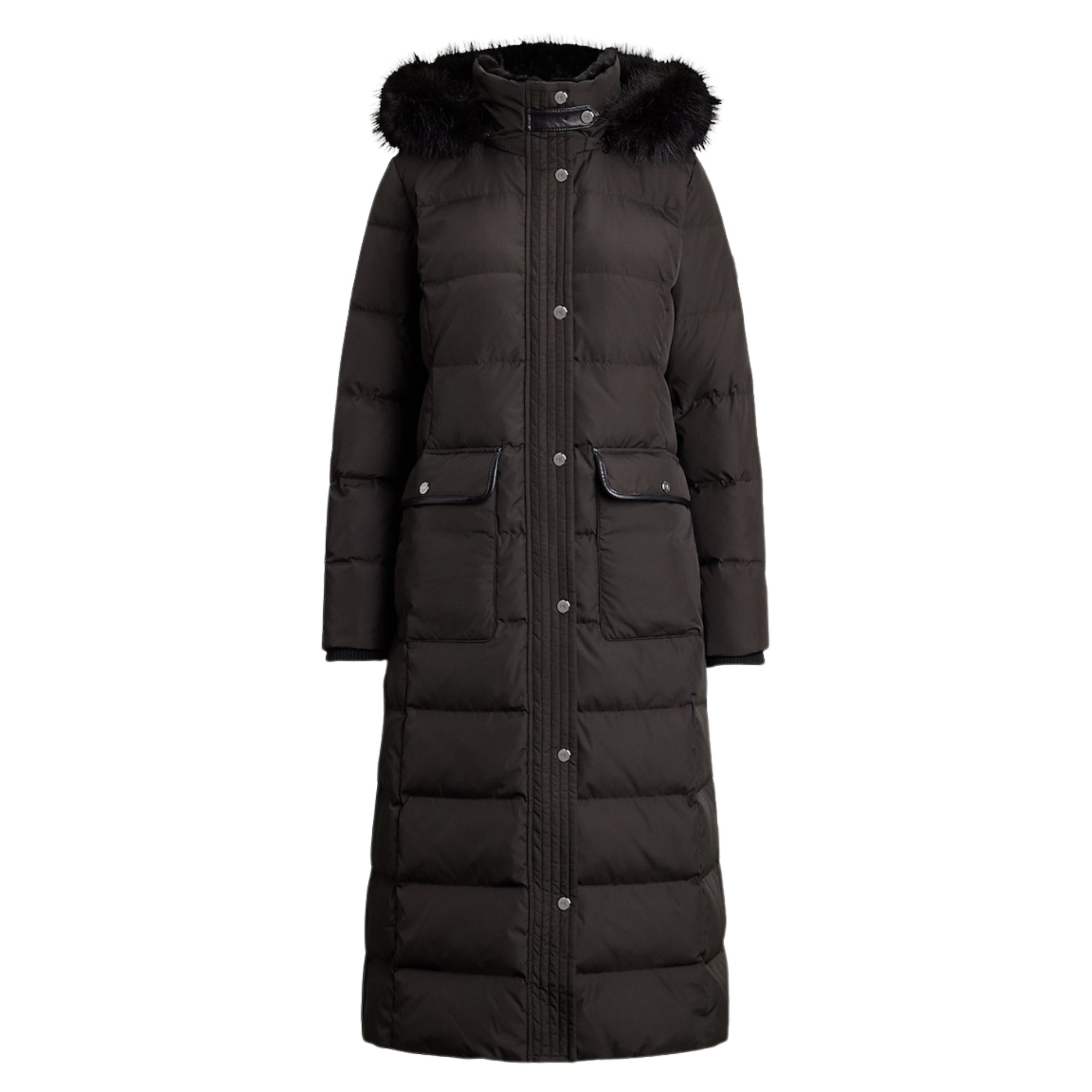 LAUREN RALPH LAUREN Striukė moterims, Juoda, Ff tr pf 45" insulated coat 1