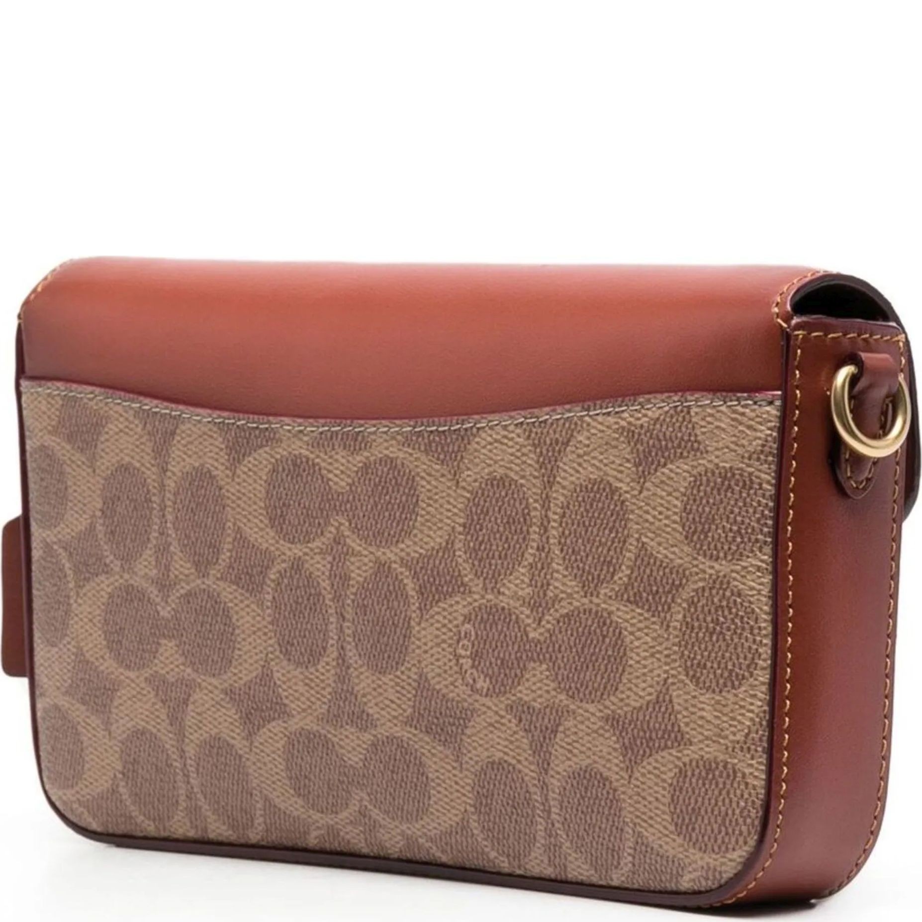 COACH Rankinė per petį moterims, Marga, Signature wyn crossbody 2