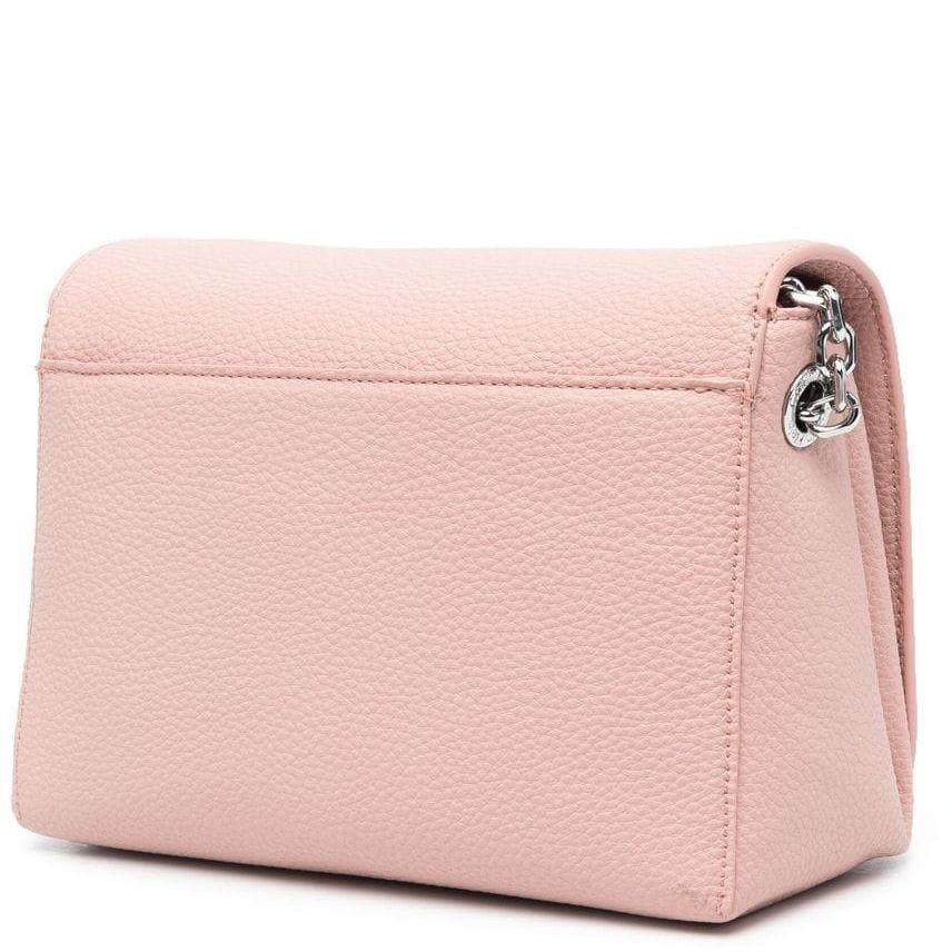 CALVIN KLEIN Rankinė per petį moterims, Rožinė, Re-lock shoulder bag flap 2