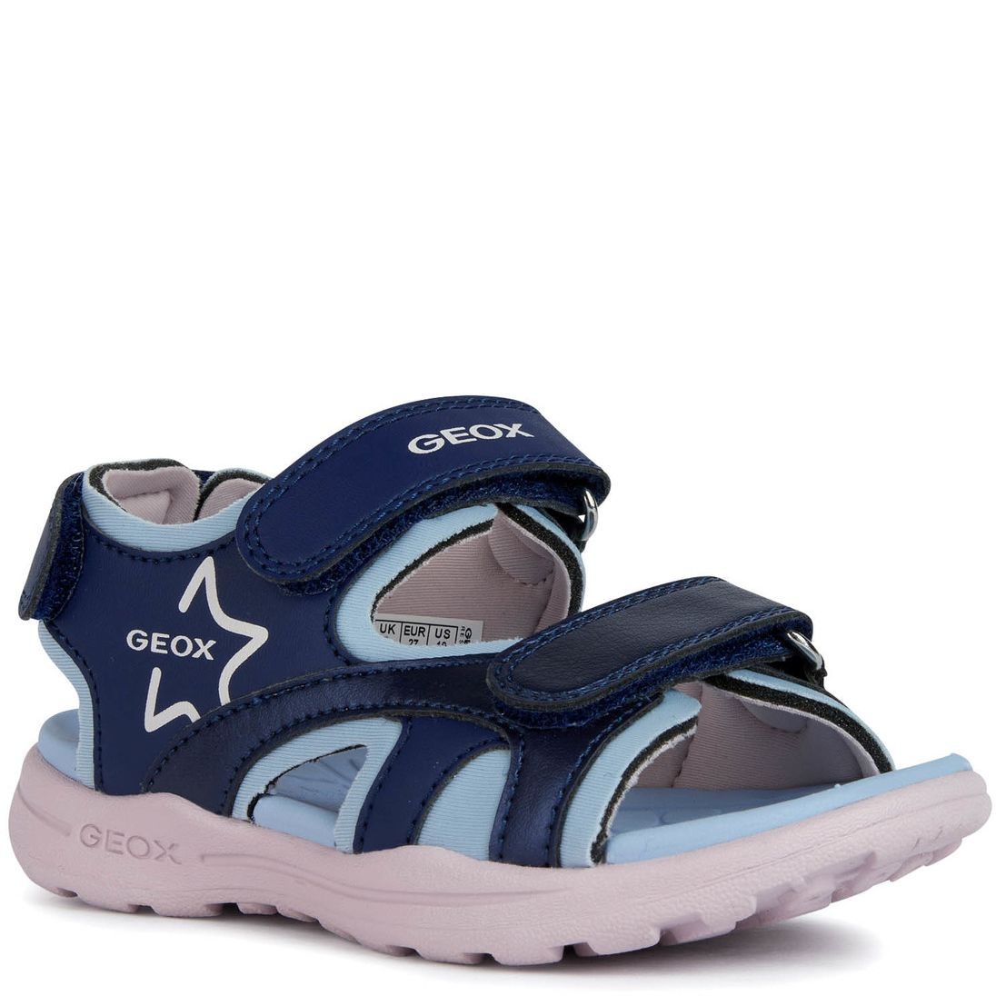 GEOX Basutės mergaitėms, Mėlyna, VANIETT SANDALS 1