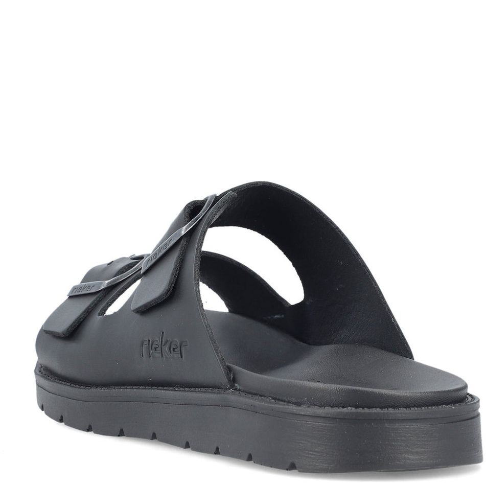 RIEKER Šlepetės vyrams, Juoda, SLIPPERS 10