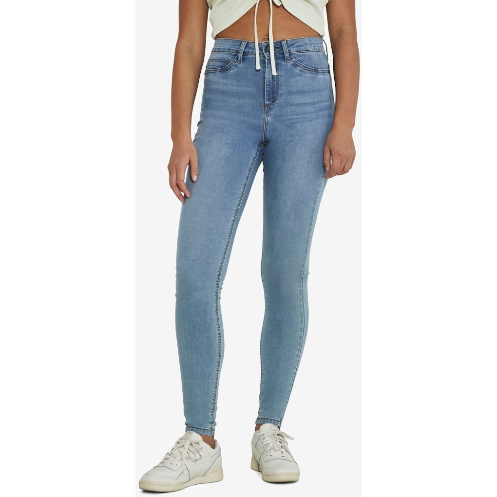 NOISY MAY Tiesūs džinsai moterims, Mėlyna, NMCALLIE HW SKINNY JE 2