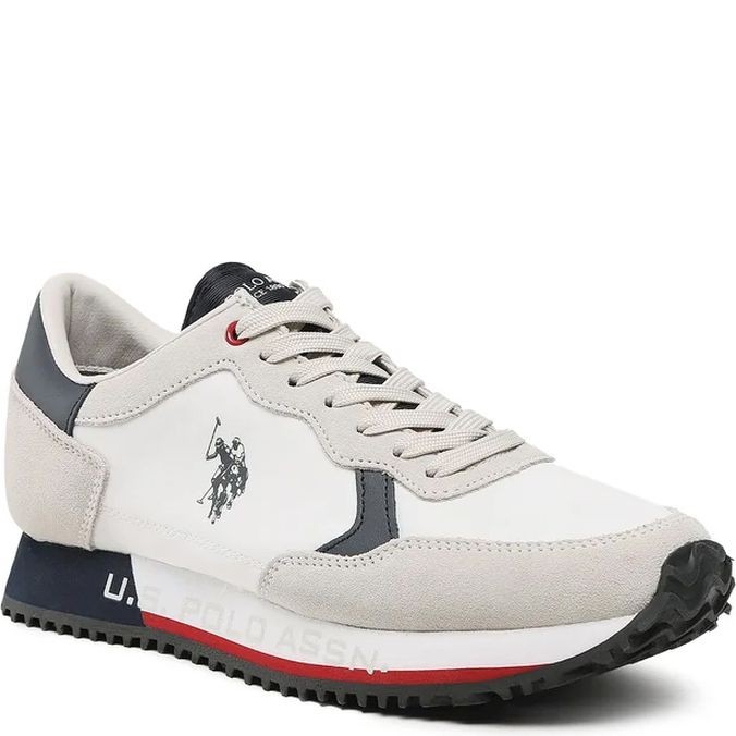 U.S.POLO Sportiniai bateliai vyrams, Balta, SPORT SHOE 1