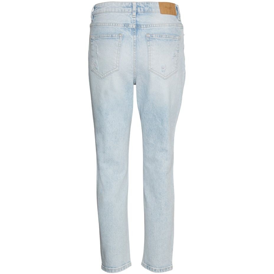 VERO MODA Tiesūs džinsai moterims, Mėlyna, VMBRENDA HR STRAIGHT 2