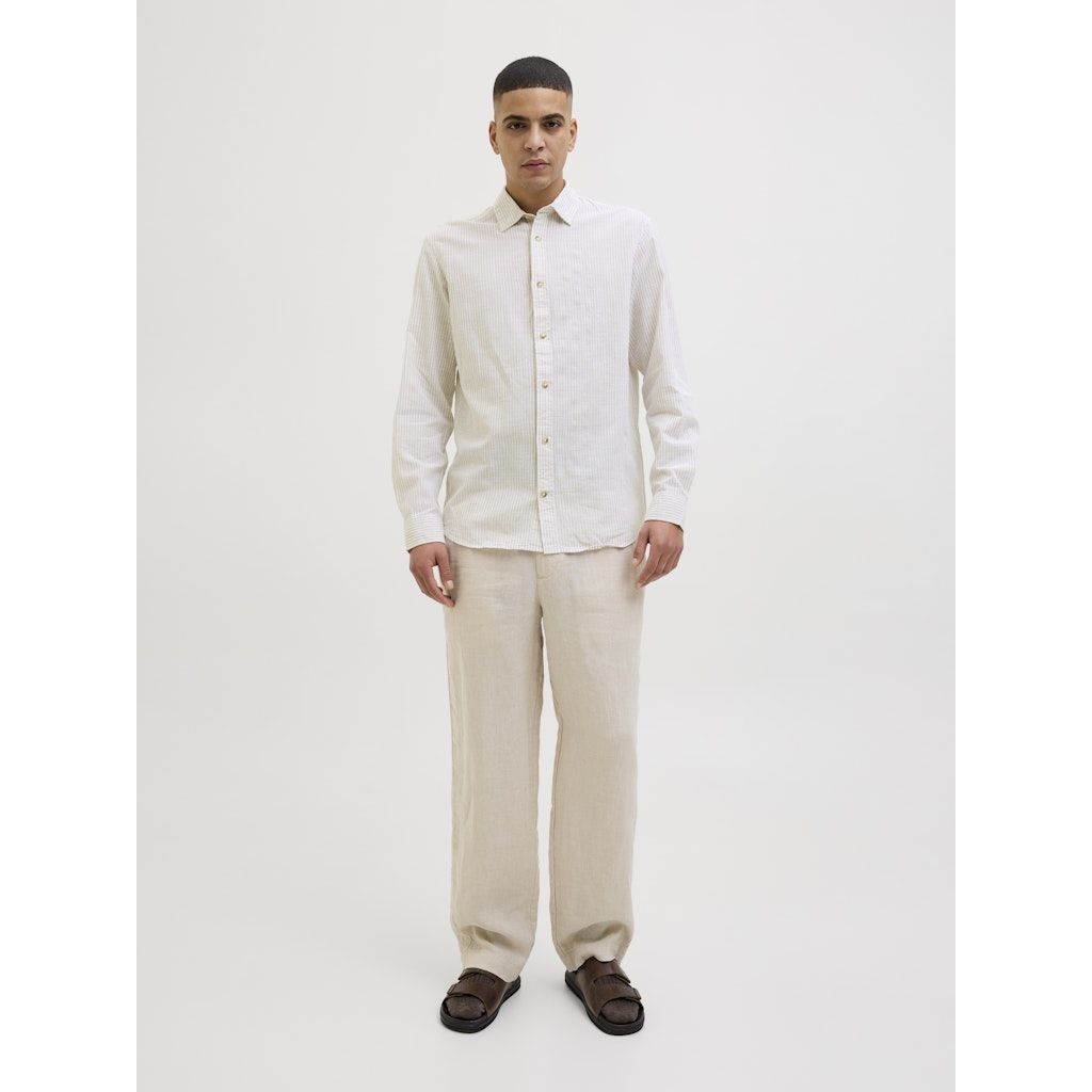 JACK & JONES Marškiniai ilgomis rankovėmis vyrams, Baige, Summer shirt 3