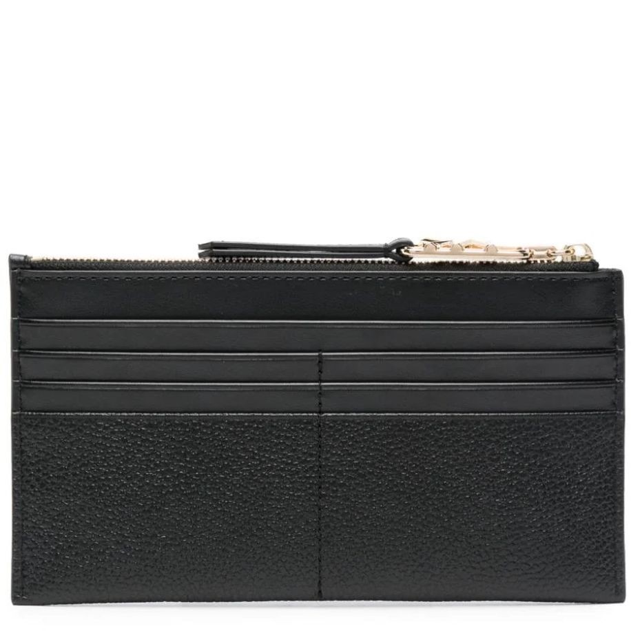 MICHAEL KORS Kortelių dėklas moterims, Juoda, Large zip card case 2