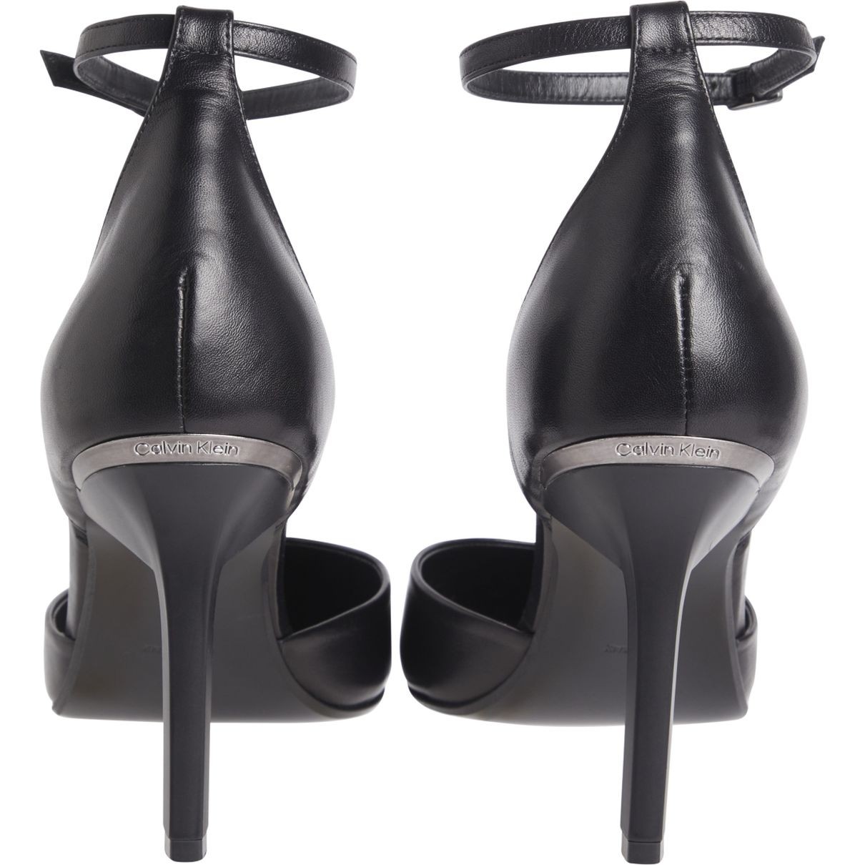 CALVIN KLEIN Aukštakulniai moterims, Juoda, Geo stil pump strap 4