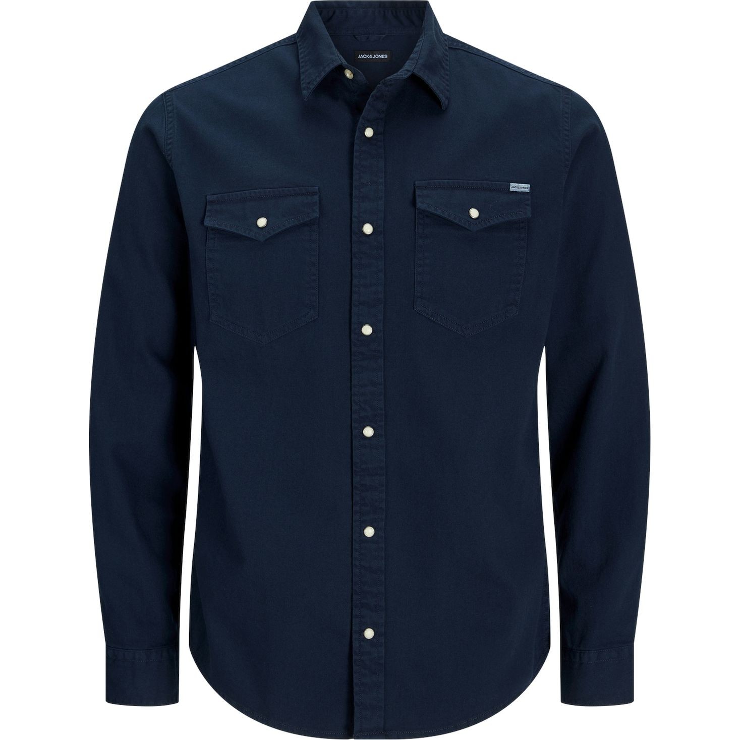 JACK & JONES Marškiniai ilgomis rankovėmis vyrams, Mėlyna, Esheridan shirt 1