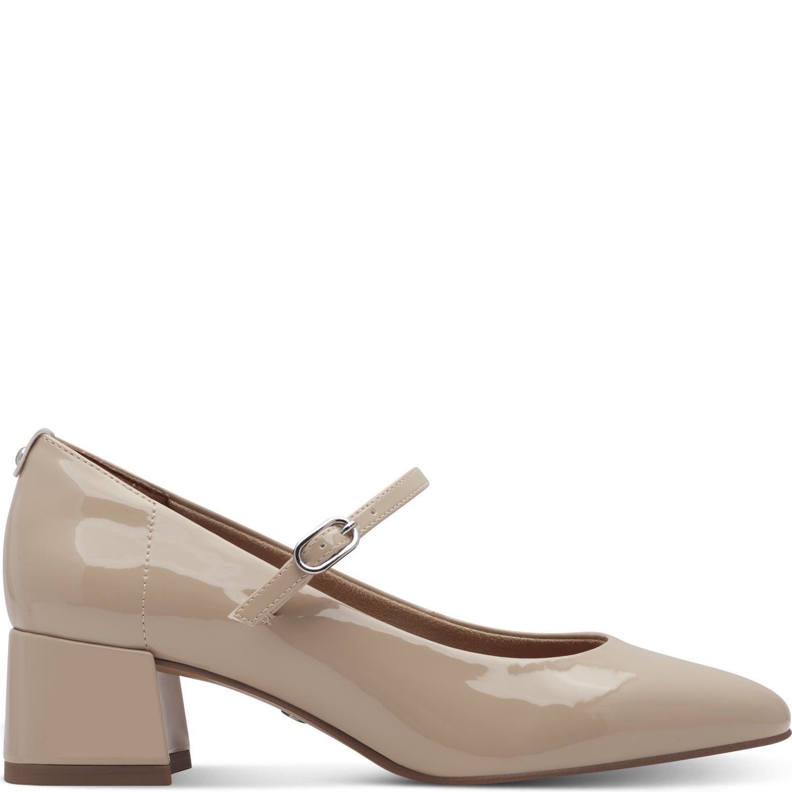 TAMARIS Balerinos moterims, Smėlio, Pump with strap 2