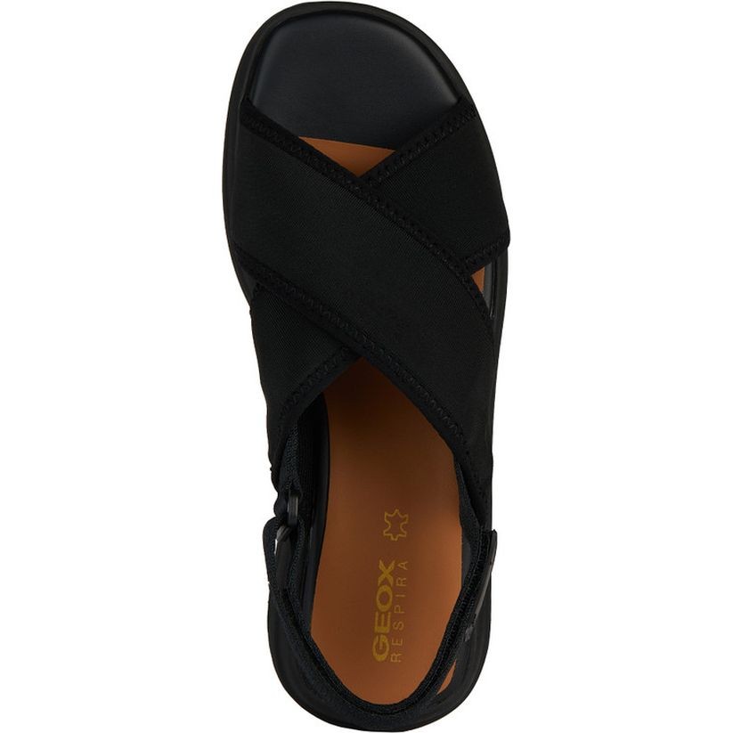 GEOX Basutės moterims, Juoda, Spherica ec5 sandals 5