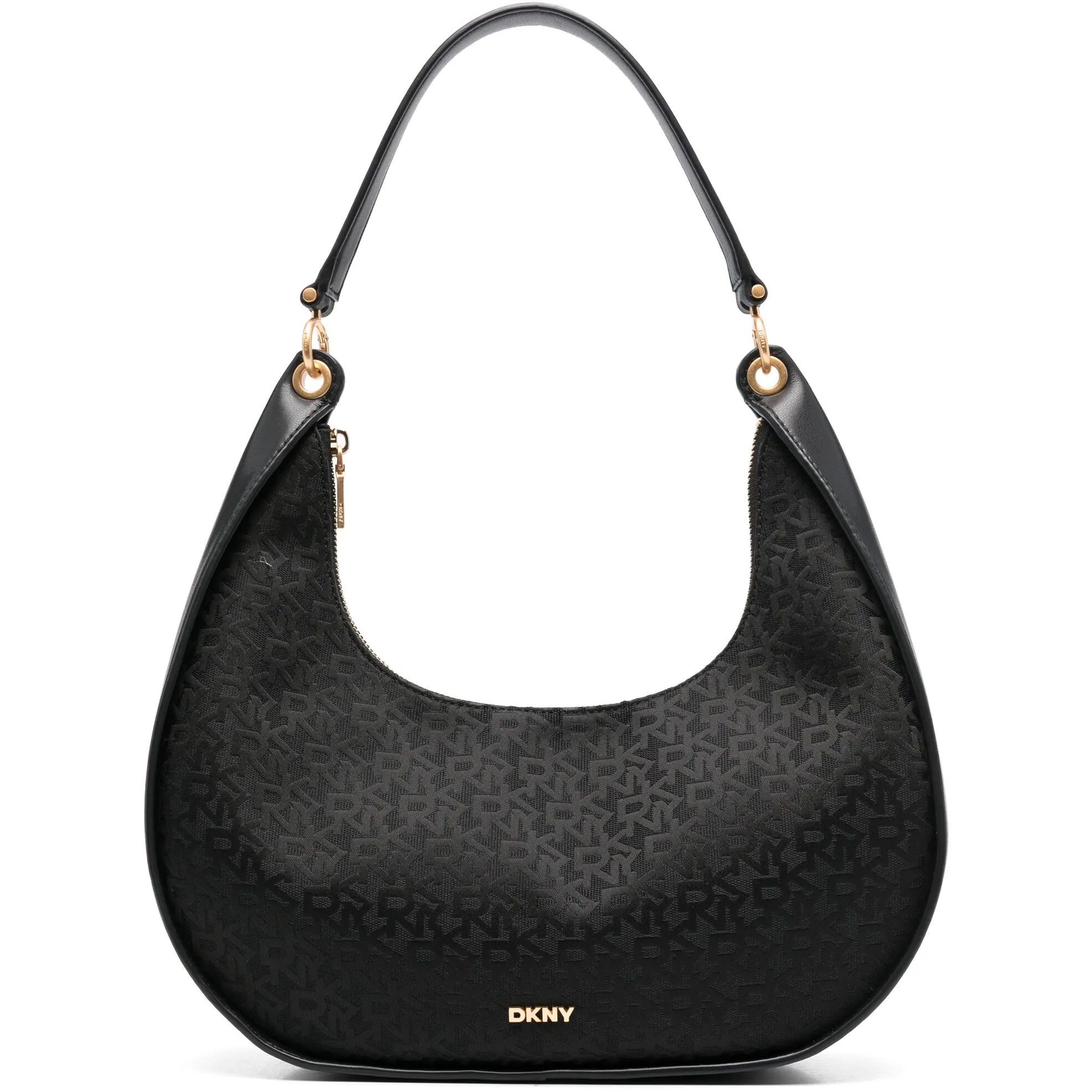 DKNY Pirkinių krepšys moterims, Juoda, Abby lg hobo, dknyr44cfi48-g8y 1