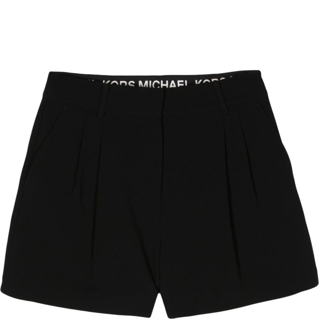 MICHAEL KORS Midi sijonas moterims, Juoda, Pleated short 1