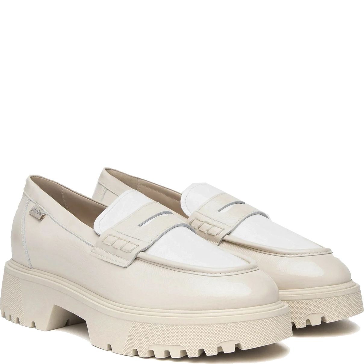 NEROGIARDINI Loaferiai moterims, Smėlio, Nocera loafers 1