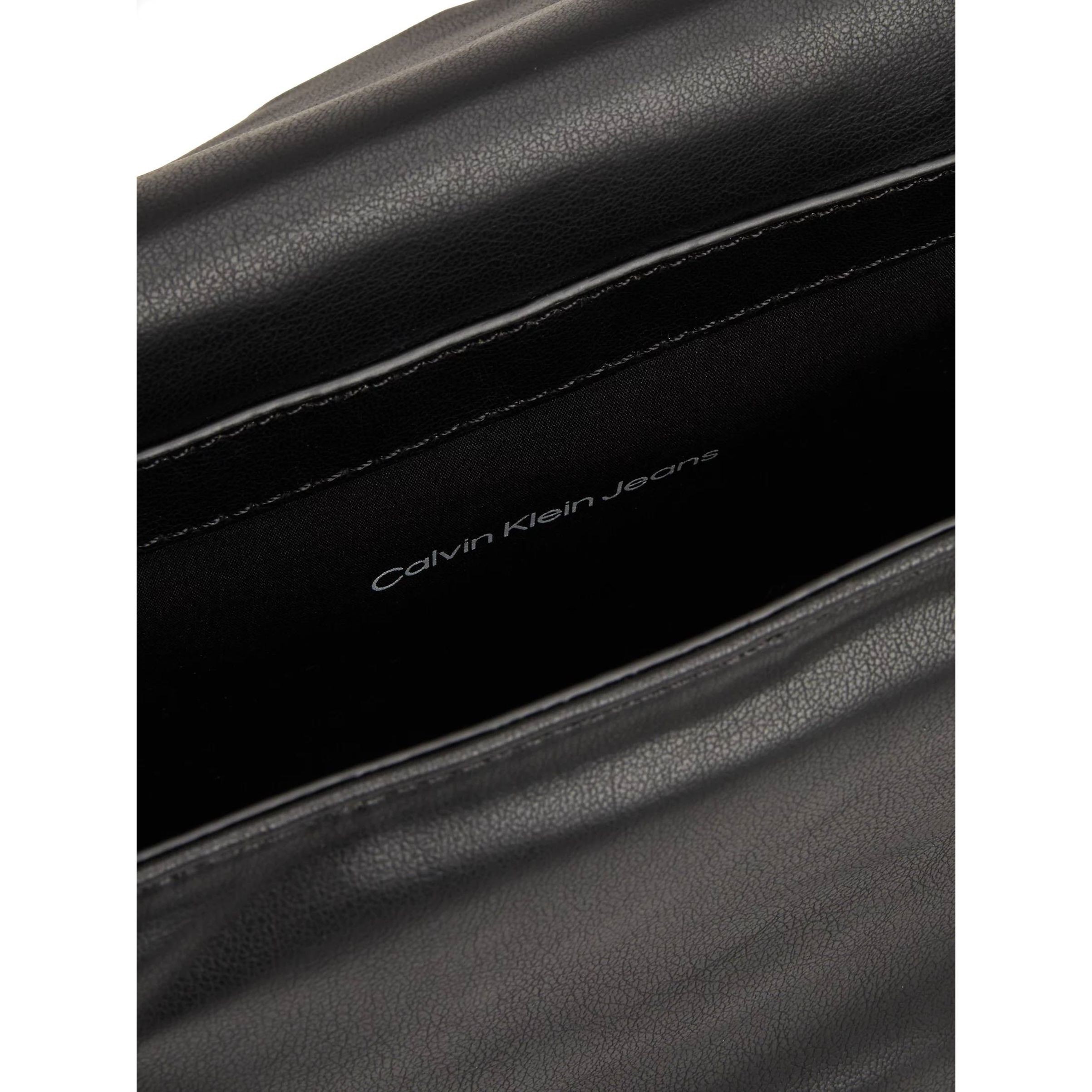 CALVIN KLEIN JEANS Rankinė per petį moterims, Juoda, Micro flap crossbody 4